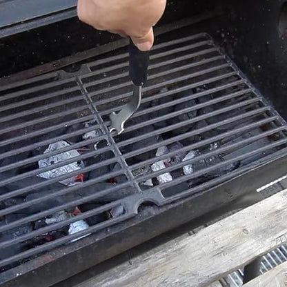 Xmas 2pcs Stainless Steel Barbecue Grate Lifter Gripper - Image 4