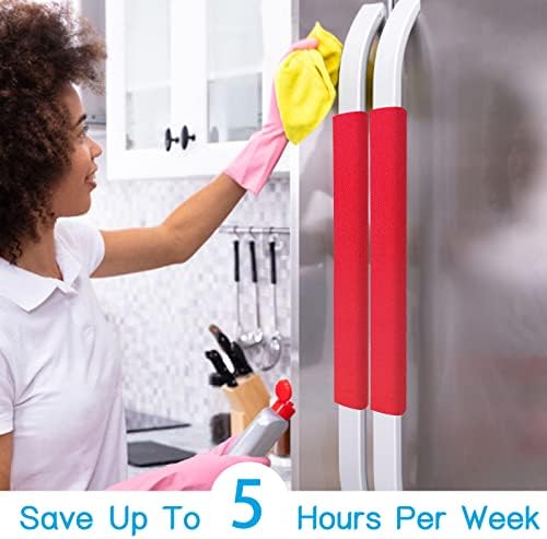 Miss.Silk Refrigerator Door Handle Covers, Keep Your Kitchen Appliance Clean - Image 2