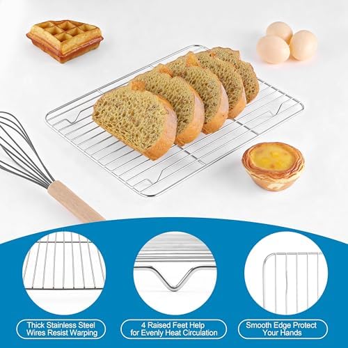 Herogo Stainless Steel Quarter Sheet Pan - Image 3