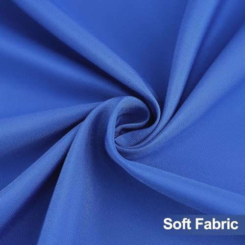 homing Rectangle Table Cloth Cover 8 Foot Blue Elastic Fitted Tablecloth - Image 3