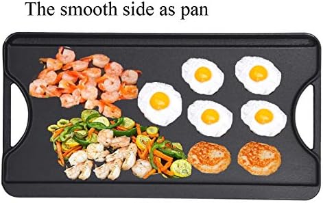 GasSaf Cast Iron Reversible Griddle - Image 5