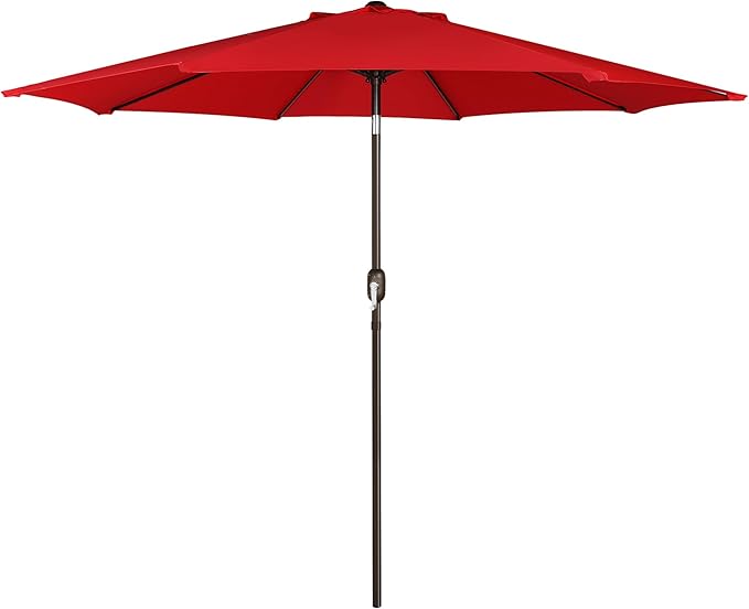 9' Outdoor Patio Umbrella, Outdoor Table Umbrella, Yard Umbrella, Market by Blissun