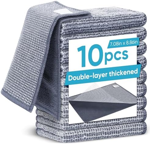 Forggon Non Scratch Wire Dishcloth, New Upgrade 2-Layer, 7.08"X8.86" by Unknown