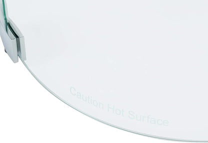 Celestial 14" x 6" Round Wind Guard, for Outdoor Gas Fire Pits