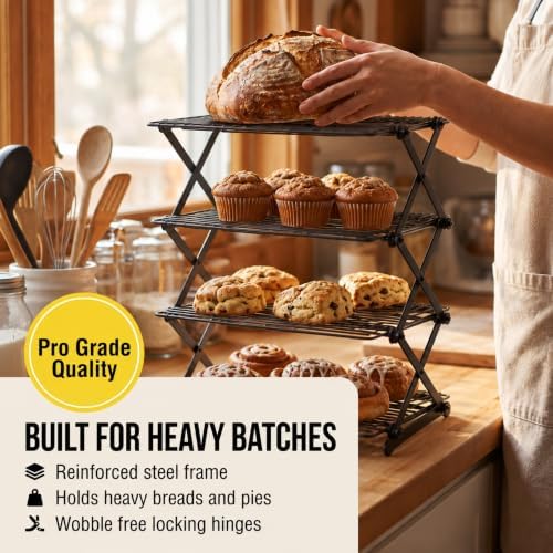 Checkered Chef Collapsible Cooling Racks - Image 7