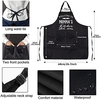 PXTIDY Nonna's Kitchen Apron - Image 4