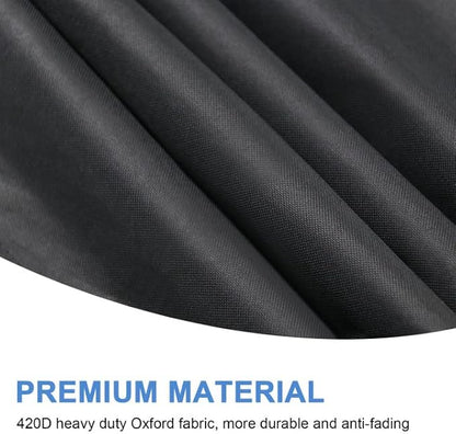 Flat Top Grill Cover for Royal Gourmet 2 Burner Griddle, 38 Inches Waterproof Propane Griddle Cover for Outdoor Grill Cart Table-38 x 24 x 33.8 Inch