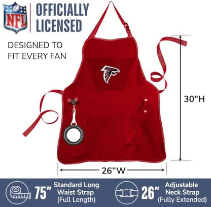 Team Sports America NFL Atlanta Falcons Grill Chef Aprons - Image 3