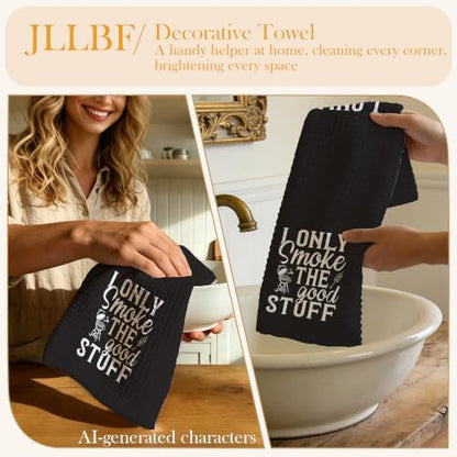 Funny BBQ Grilling Kitchen Hand Towels 16x24 Inch, Father's Day Grilling Gifts - Image 4