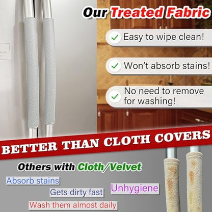 Refrigerator Handle Covers, Adjustable Appliance Handle Covers, Keep Your - Image 3