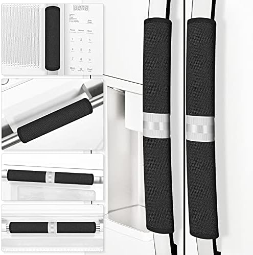 Refrigerator Door Handle Covers, Keep Your Kitchen Appliance Clean from Food by ELCOOR