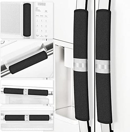 Refrigerator Door Handle Covers, Keep Your Kitchen Appliance Clean from Food by ELCOOR