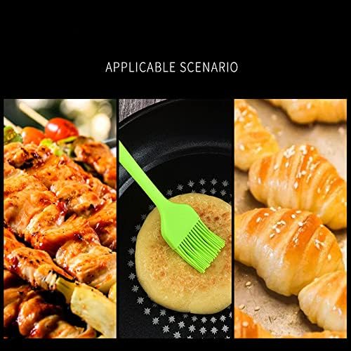 Silicone brush, Oil Brush for BBQ Kitchen Cooking Baking and Grilling - Image 4