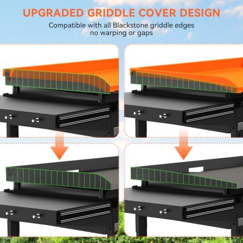28 inch Silicone Griddle Cover for Blackstone - Image 5