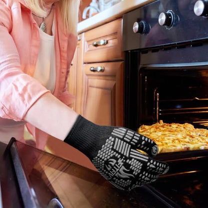 BBQ Gloves, 1472°F Heat Resistant - Image 4