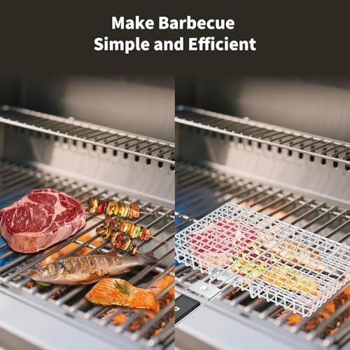 Grill Baskets Fish Grilling Rack - Image 2