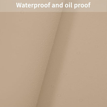 Dining Table Cover for Dining Room Table - Can Be Used On Both Sides Waterproof and Easy to Clean Good Flatness Used for Dining Table(Light Brown+Gray 44x60)