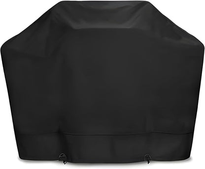 Eevelle Meridian Patio BBQ Grill Cover for Outdoor Grill - Marine Grade Fabric - Durable - Waterproof Covers - All-Weather Protection Barbeque Gas Grill Cover – (48" H x 70" W x 24" D, Black)