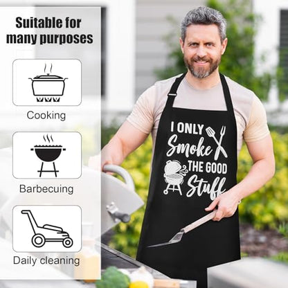 Funny Aprons for Men, Professional Kitchen Cooking Aprons - Image 3