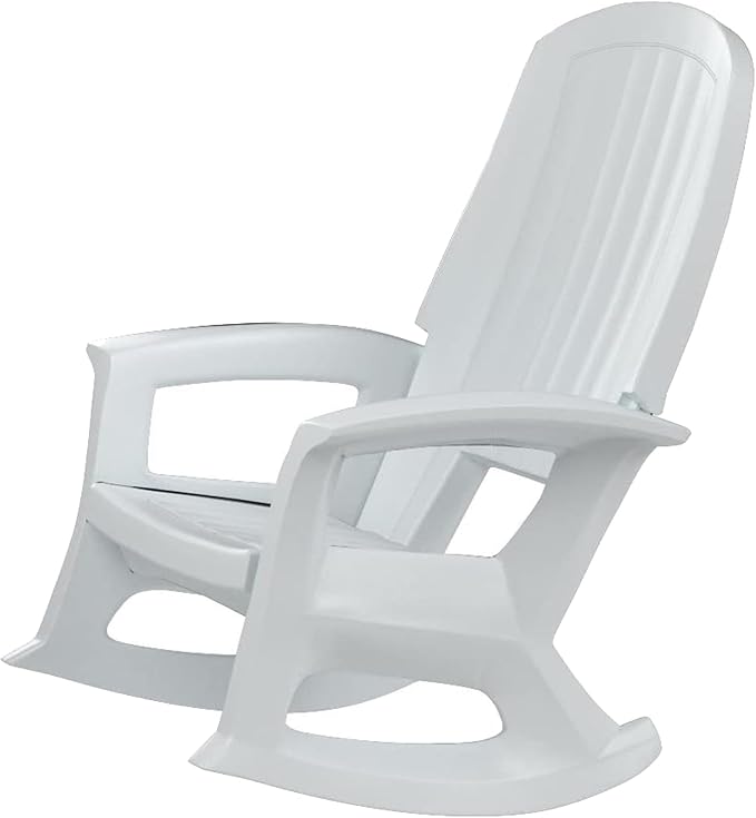 Rockaway Heavy Duty All Weather Rocking Chair, 3 Pack | Polyethylene Outdoor - Image 4