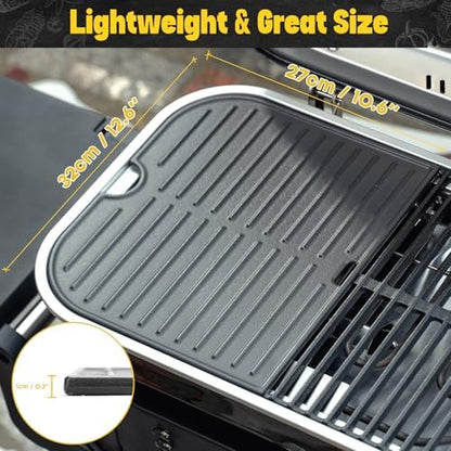 Reversible Cast Iron Grill/Griddle - Image 2