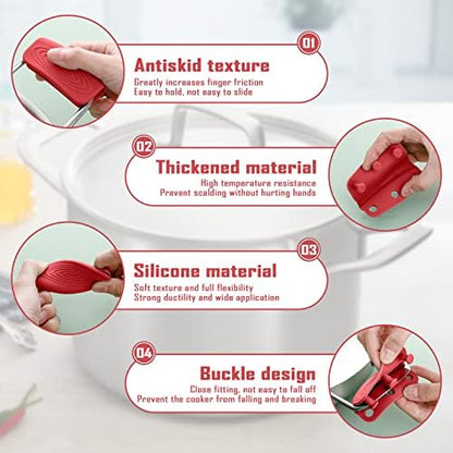 2Pcs Silicone Pot Handle Covers - Image 5