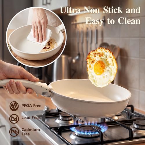 GIPP 18PCS Pots and Pans Set Non Stick Cookware Set - Image 6
