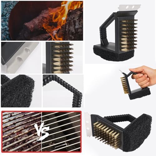 2 Pack Grill Brush and Scraper - Image 5