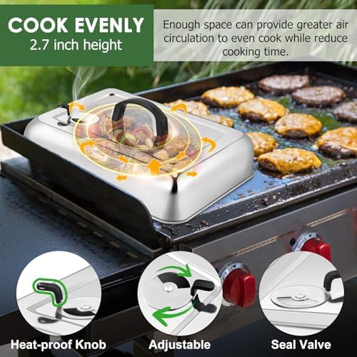 Joyfair Basting Cover Melting Dome Barbecue Tool Sets - Image 4