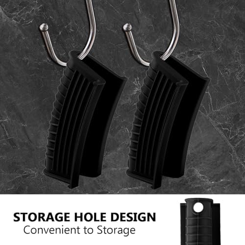 Bonsicoky 2 Pack Silicone Hot Pan Handle Holder - Image 5