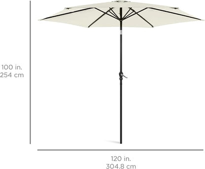 Best Choice Products 10ft Outdoor Patio Umbrella, Outdoor Table Umbrella - Image 7
