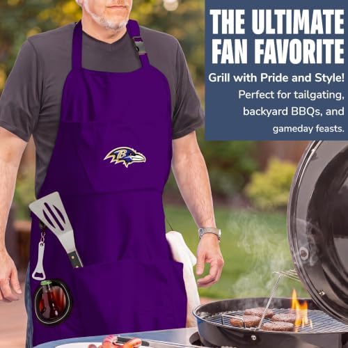 Team Sports America NFL Ultimate Grilling Apron - Image 2