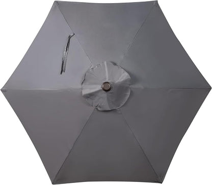 7.5 ft Patio Umbrella, Yard Umbrella, Outdoor Market Umbrella - Image 4