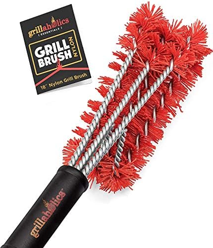 Grillaholics Nylon Grill Brush for Porcelain Grates by Grillaholics