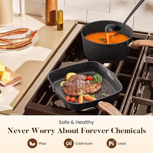 Kitchen Academy Induction Cookware & Bakeware Set - Image 2