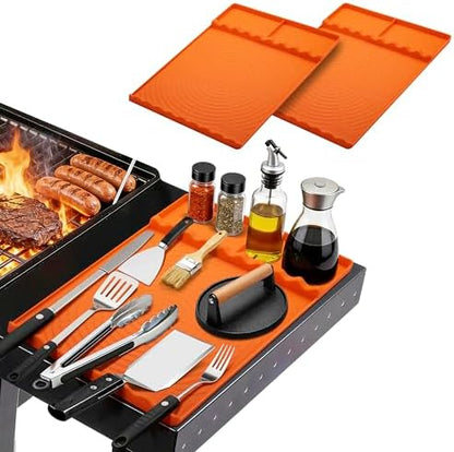 Silicone Grill Mat for Blackstone Griddle Accessories by Nancyl