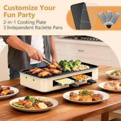 Electric Indoor Grill 1500W -2 in 1 Smokeless Indoor Grill - Image 3