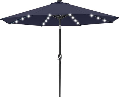 ABCCANOPY Solar Led Patio Umbrella by ABCCANOPY