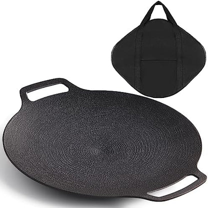 Korean Grill Pan with Nonstick 6-Layer Coating, Compatible by Sanbege