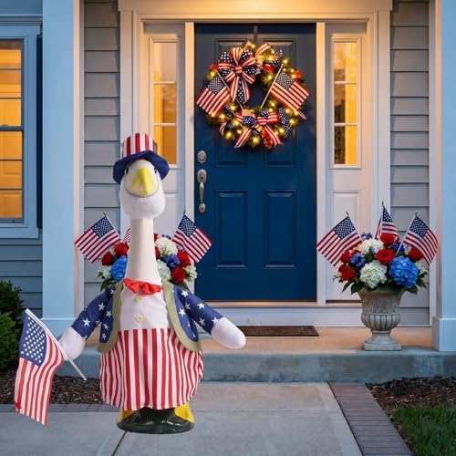 4th of July Porch Goose Outfit Patriotic Porch Costume - Image 4