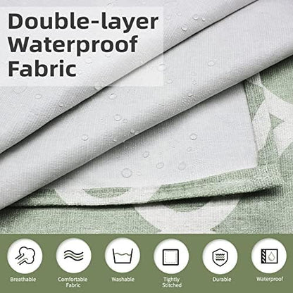 NLUS 2 Pack Kitchen Cooking Aprons, Adjustable Bib Waterproof Chef Apron - Image 3