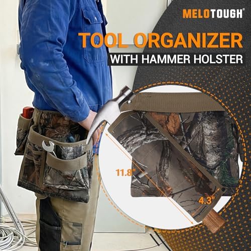 MELOTOUGH Camo Tool Belt with Pouches - Image 3