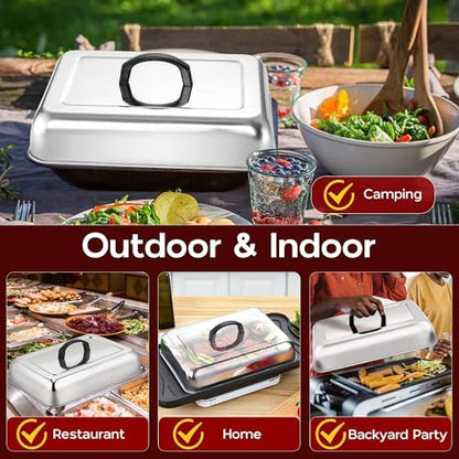 Onader 13 x 9 Inch Rectangular Basting Cover - Image 6