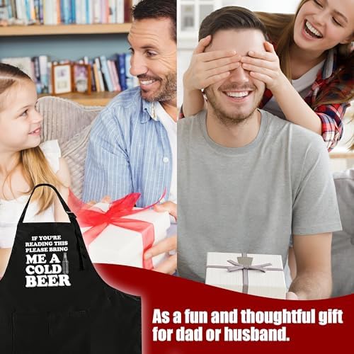 Funny Apron for Men Women, Humorous Kitchen Apron- Grilling Cooking BBQ - Image 6