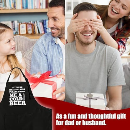 Funny Apron for Men Women, Humorous Kitchen Apron- Grilling Cooking BBQ - Image 6