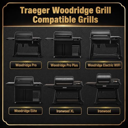 QuliMetal Foldable Side Shelf for Traeger Woodridge, Woodridge Pro/Elite - Image 3
