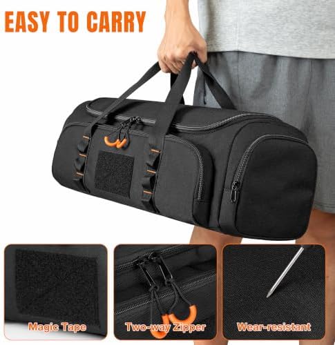HODRANT Camp Grill Tool Storage Bag, Portable BBQ Utensil Case - Image 6