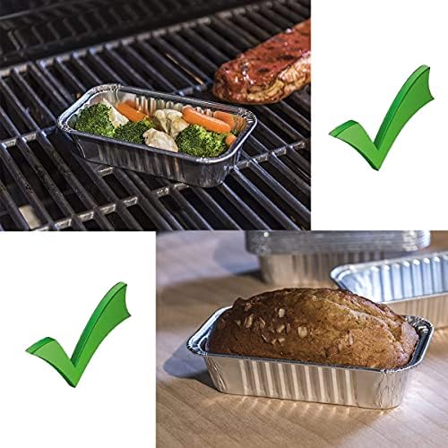BBQ Future 20-Pack Aluminum Foil BBQ Grease Grill Drip Pans Replacement - Image 3