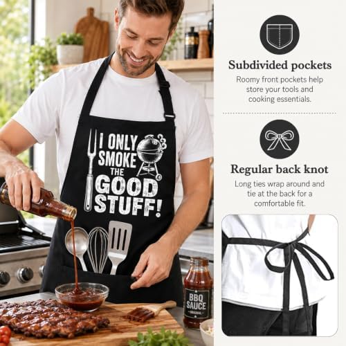 Funny BBQ Apron - Image 4