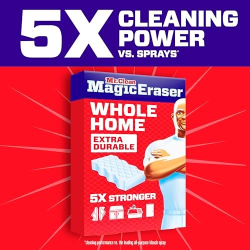 Mr. Clean Magic Eraser Sponge, All Purpose Cleaner, Cleaning_Scrubber, Shower - Image 2